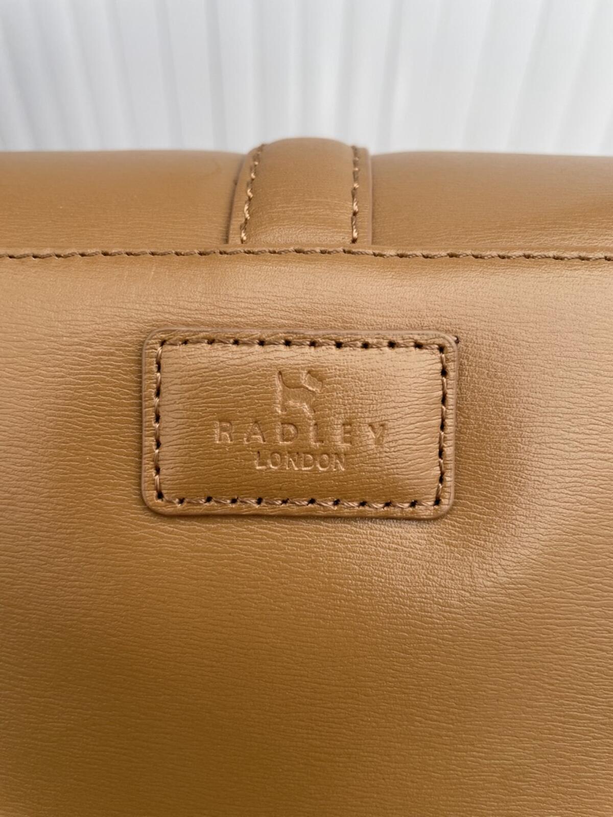 Radley Tan Leather Satchel Bag