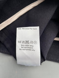 Jigsaw Smart Black Straight Leg Stretch Trousers Size UK 8