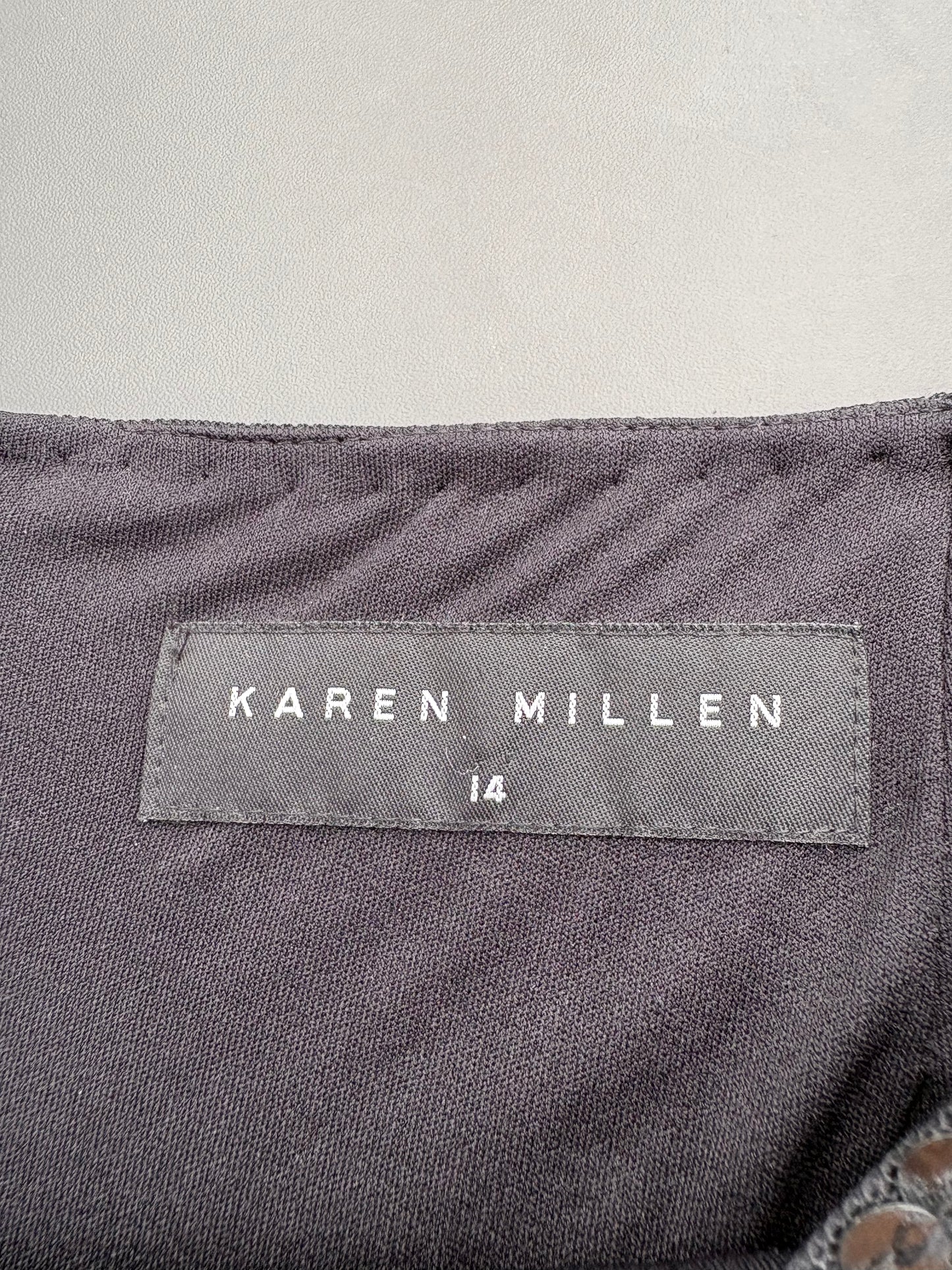 Karen Millen Sequin Skirt Size 14