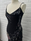 Karen Millen Vintage Silk Dress Size UK 12
