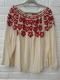 Tory Burch Silk Top Size Large