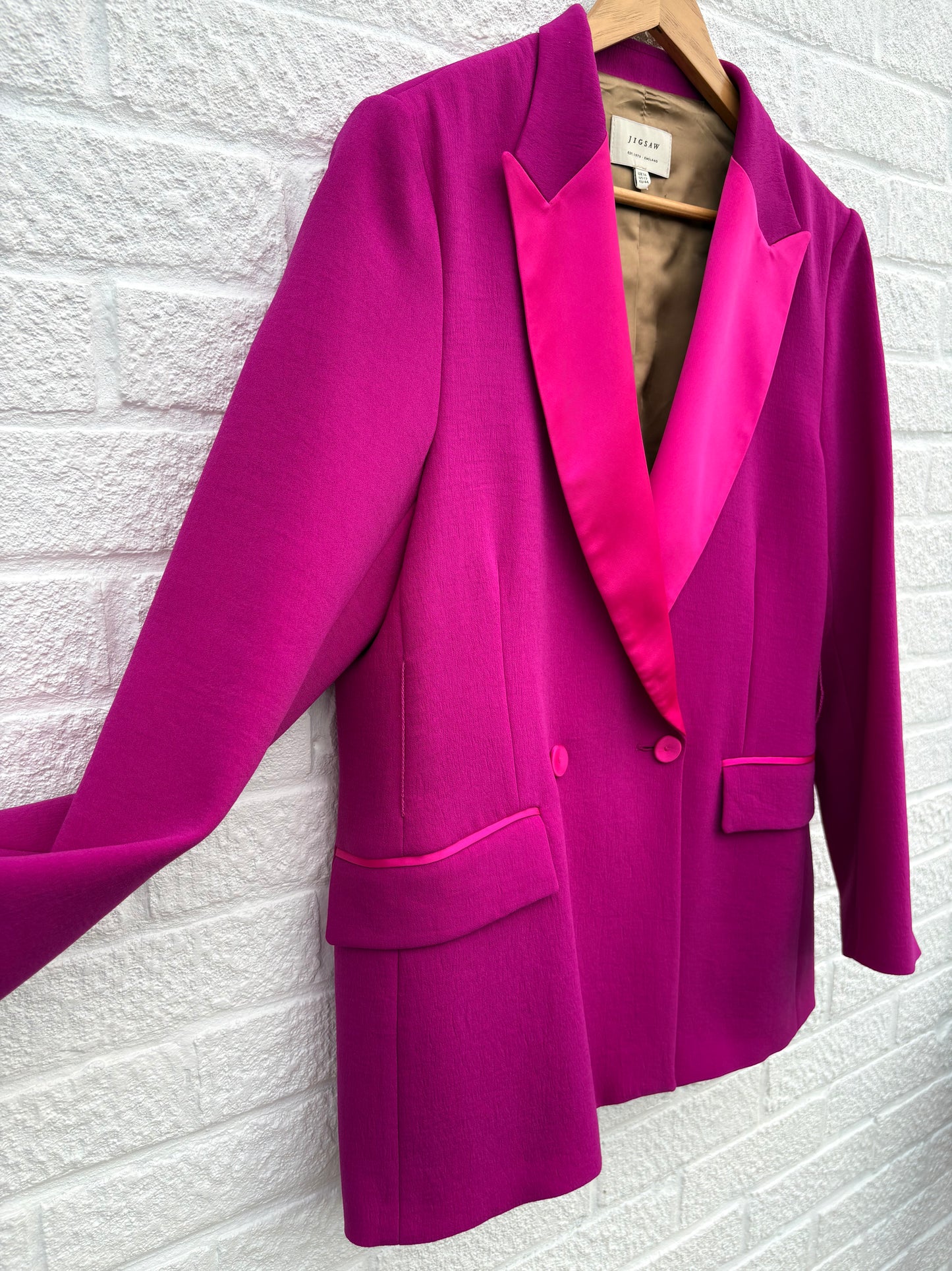 Jigsaw Tuxedo Blazer Size 16