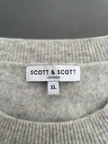 Scott & Scott Cashmere Jumper Size XL