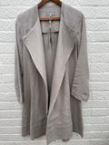 Joyce Ridings New Linen Coat Size UK 12
