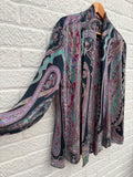 Etro Paisley Belted Top Size 16