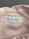Paddy Campbell Pink Shot Silk Knee Length Dress & Coat Size UK 14/ 16