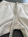 Zara Linen Mix Jeans Size UK 10