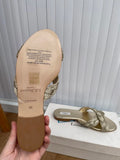 L.K.Bennett New Gold Sandals Size UK 3.5