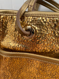Anya Hindmarch Gold Tote Bag