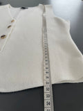 Karen Millen Waistcoat Top Size Small