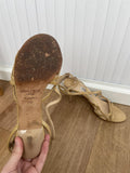 Jimmy Choo Leather High Heeled Sandals Size UK 7.5