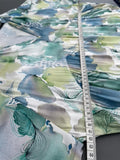 Dea Kudibal Mulberry Silk Blue/ Green Harper Maxi Dress Size Medium