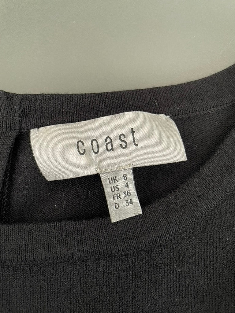 Coast Knitted Dress Size 8