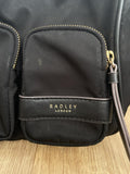 Radley Black Fabric Cross Body/ Shoulder Bag