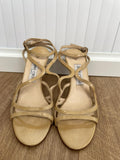 Jimmy Choo Leather High Heeled Sandals Size UK 7.5