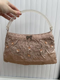 Accessorize Pink Beaded Evening Hand Bag