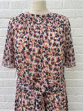 ME+EM Floral Print Maxi Dress Size UK 16
