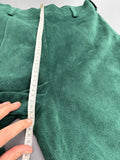 Pantalon Chameleon Suede Trousers Size Small