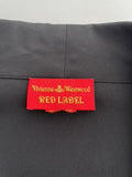 Vivienne Westwood Red Label Black Knee Length Jacket/ Wrap Dress Size Large