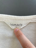 Nomads Organic Cotton Cardigan Size Large