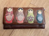 Yoshi Leather Russian Doll Purse