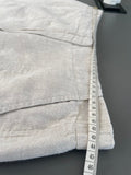Whistles Barrel Leg Cropped Linen Trousers Size 16