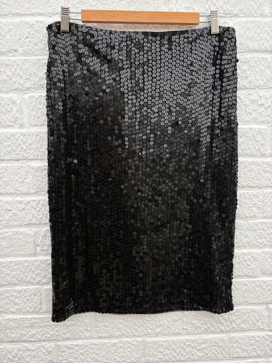 Karen Millen Sequin Skirt Size 14
