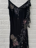 Karen Millen Vintage Silk Dress Size UK 12