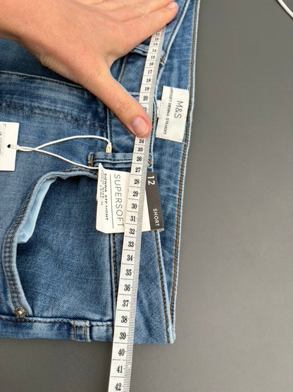 M&S New Sienna Jeans Size 12 Short