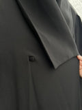 Vivienne Westwood Red Label Black Knee Length Jacket/ Wrap Dress Size Large