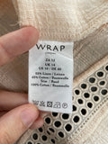 Wrap London Linen Mix Top Size 14