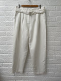 Mint Velvet Smart Ankle Length Trousers Size 16 Long