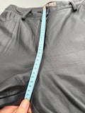 Jigsaw Leather Trousers Size 14