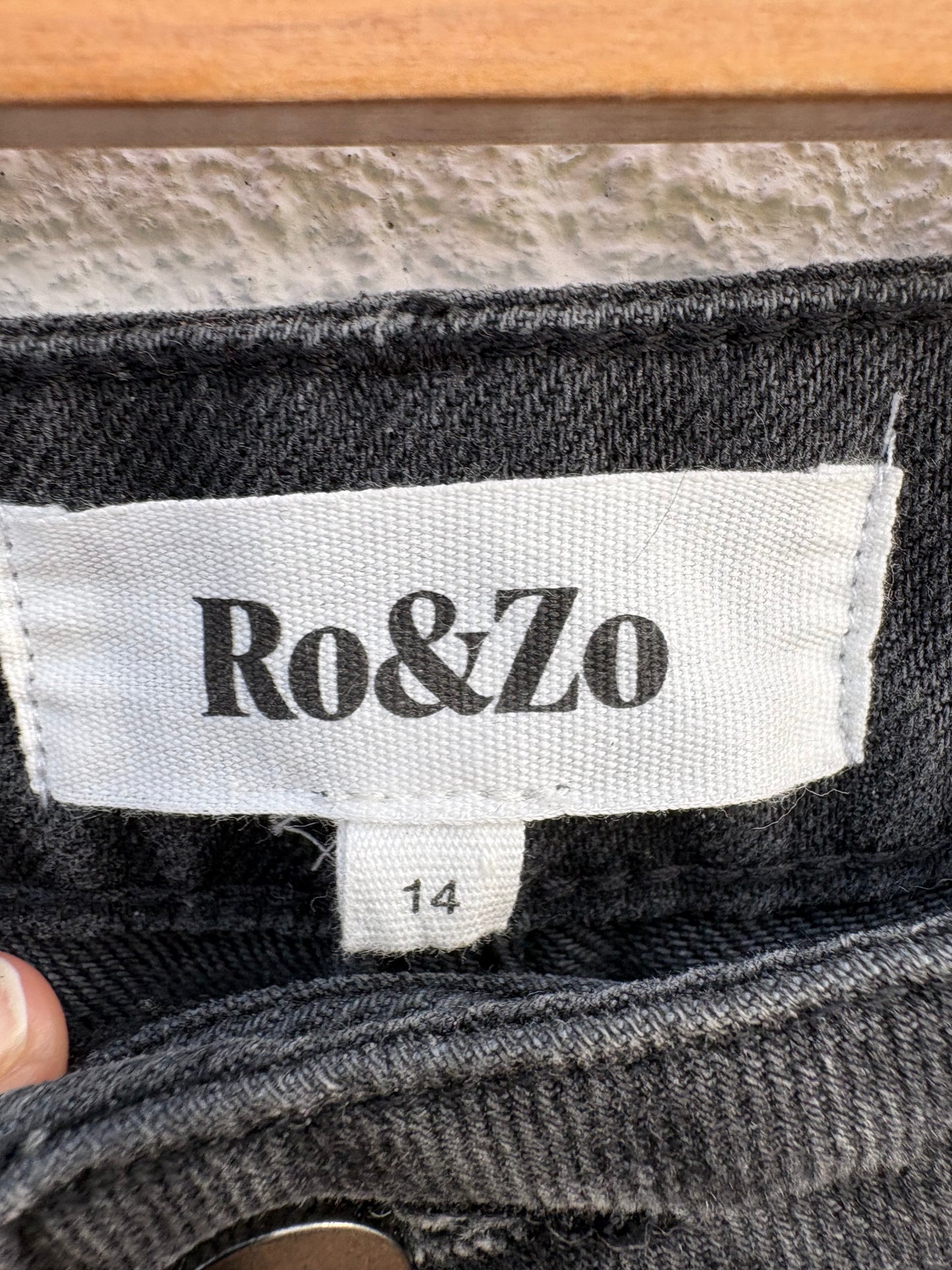 Ro&Zo Jeans Size 14 Short