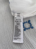 Monsoon New White Midi Length Dress Size Small