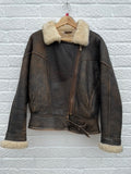 Vito Fratelli Vintage Sheepskin Jacket Size 12