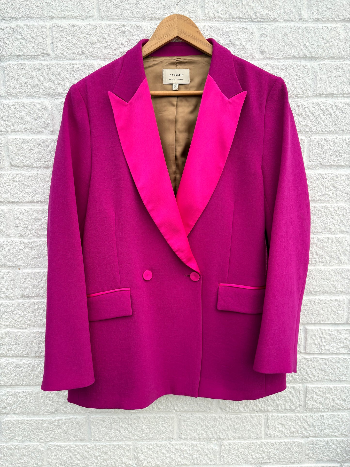 Jigsaw Tuxedo Blazer Size 16