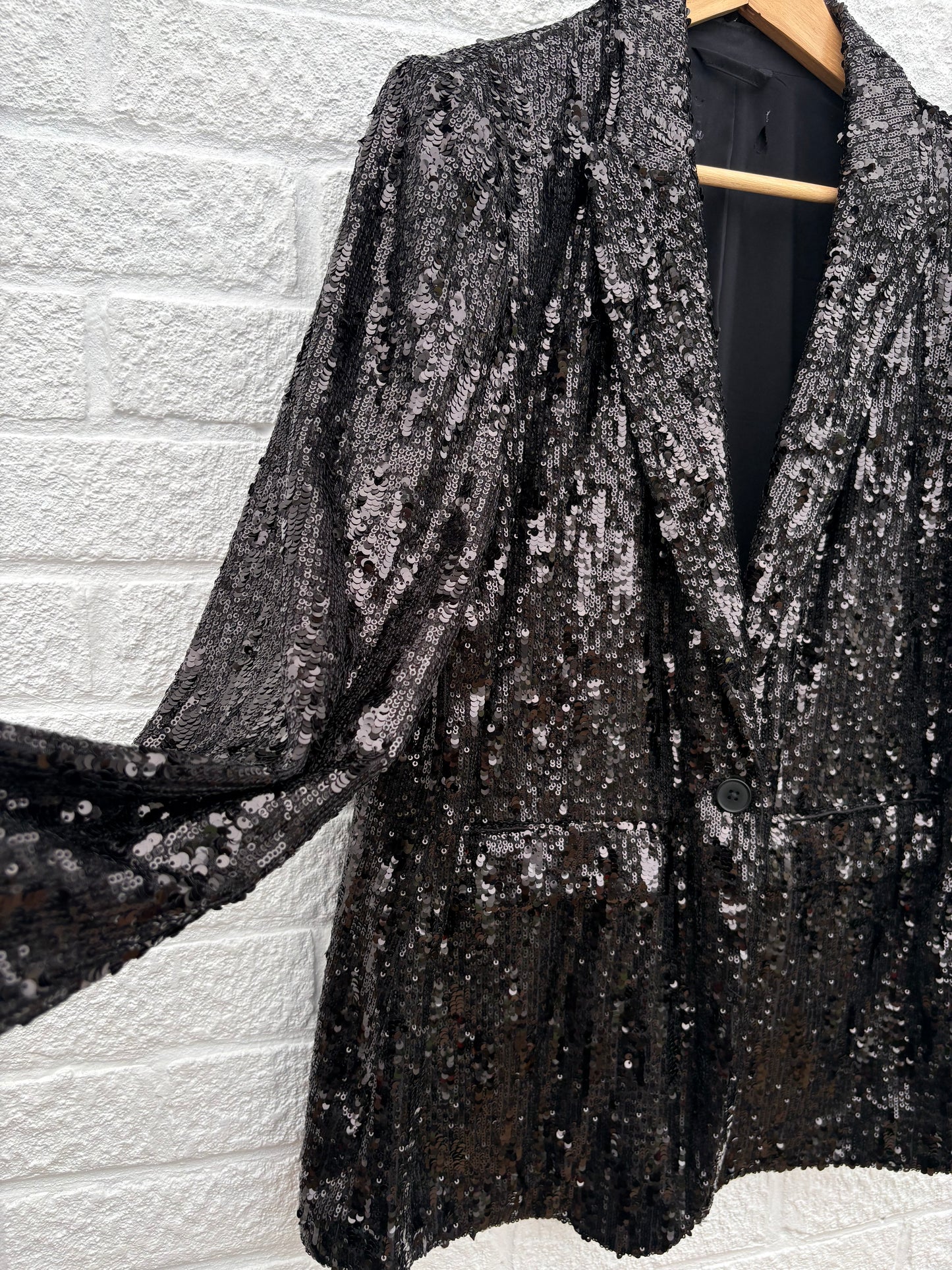 M&S Sequin Jacket Size 16