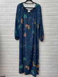Soler Silk Maxi Dress Size Large