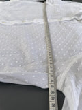 Brora Organic Cotton White Shirt Size UK 16