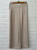 H&M Wide Leg Cropped Trousers Size Small