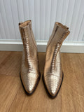 Sosandar Leather Ankle Boots Size UK 8