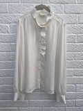 Sezane Silk Shirt Size 14/16