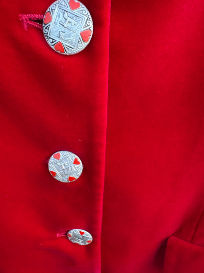 Vintage Velvet Jacket Size 14/ 16
