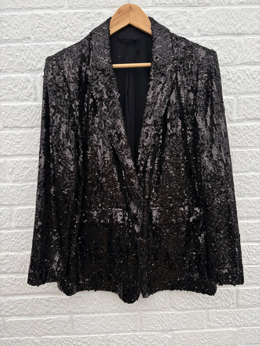 M&S Sequin Jacket Size 16