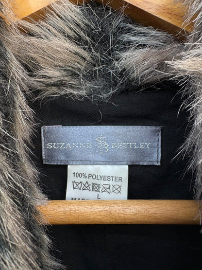 Suzanne Bettley Faux Fur Gilet Size Large