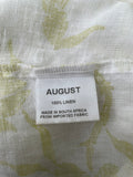 August SA Linen Dress Size Medium