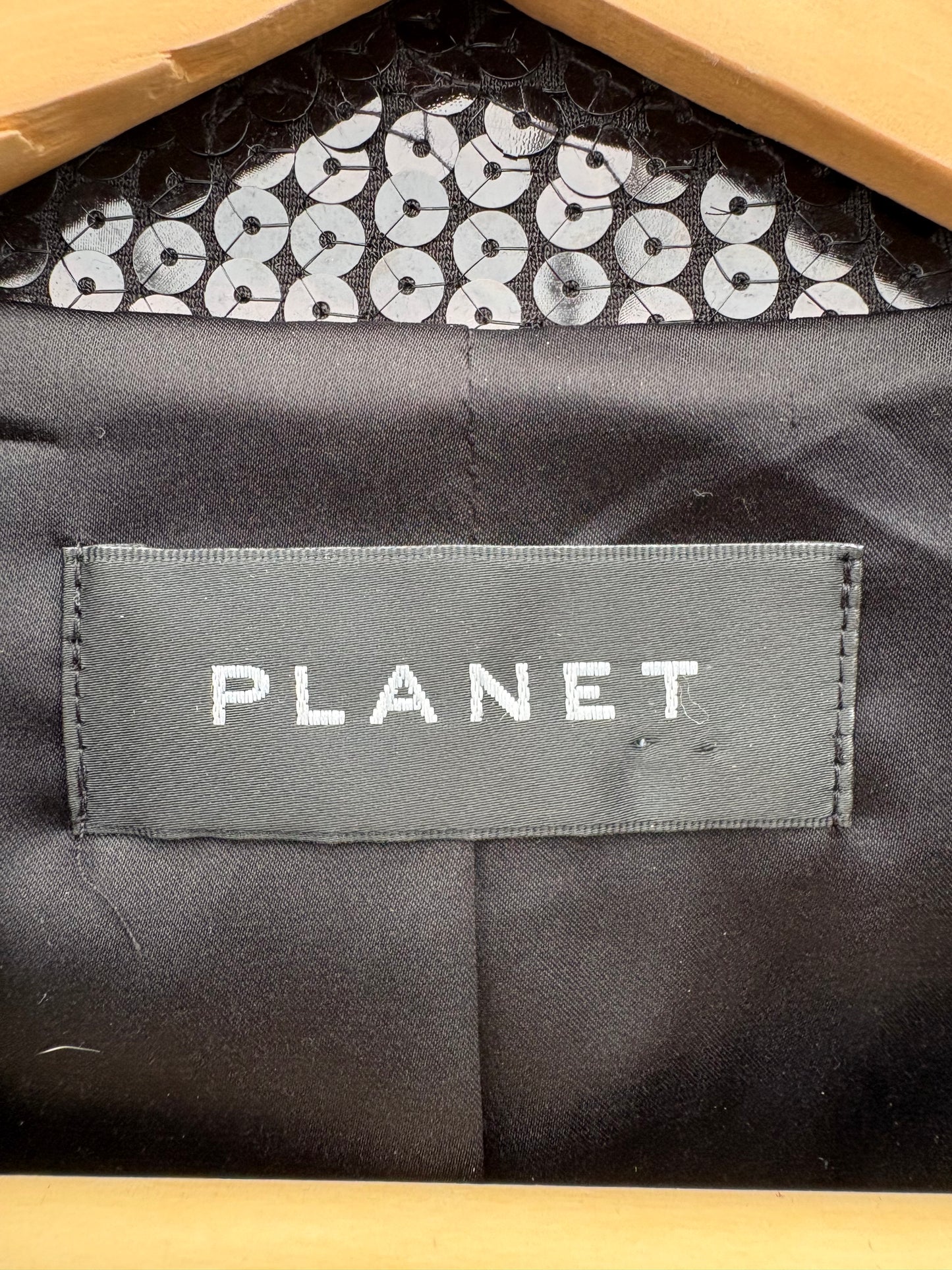Planet Sequin Jacket Size 14