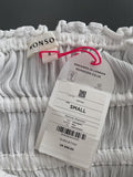 Monsoon New White Midi Length Dress Size Small