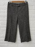 Hobbs Wool Cropped Trousers Size 8